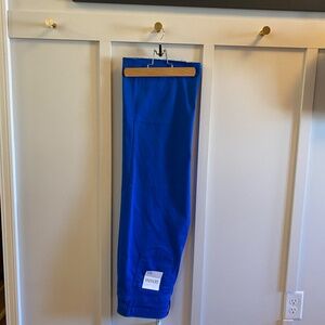 Zenana Ocean Blue wide leg cropped pants